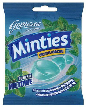 Miętowe Minties Extra Karmel. /90g/