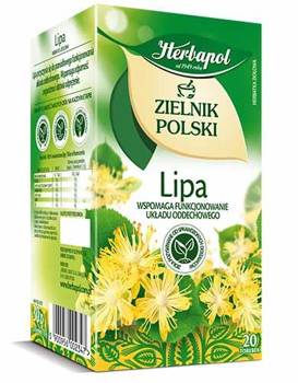 Herbata zielnik polski lipa /20tor/