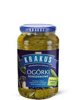 Ogórki Konserwowe Krakus 920g