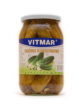 Ogórki Konserwowe Vitmar 900g