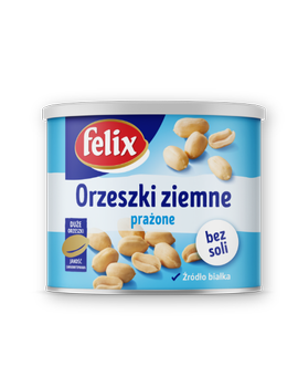 Orzeszki Ziemne B/Soli puszka 140g