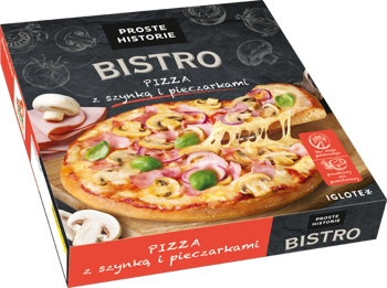 Pizza Bistro Szynka-Piecz. 420g