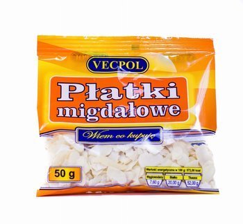 Płatki migdałowe VECPOL 50g