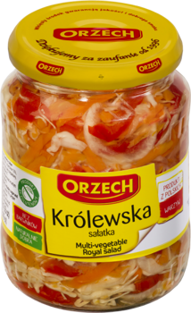 Sałatka królewska z papryką 670g