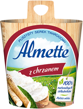 Serek Almette z Chrzanem 150g