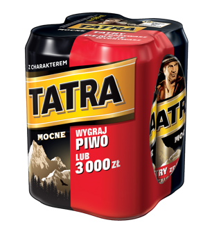 Tatra mocne pusz 4pak 4*1 0.50l