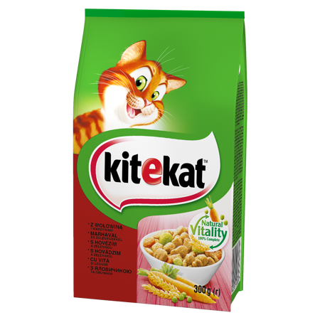 Kitekat Dry Woł. + Warzywa /300g/