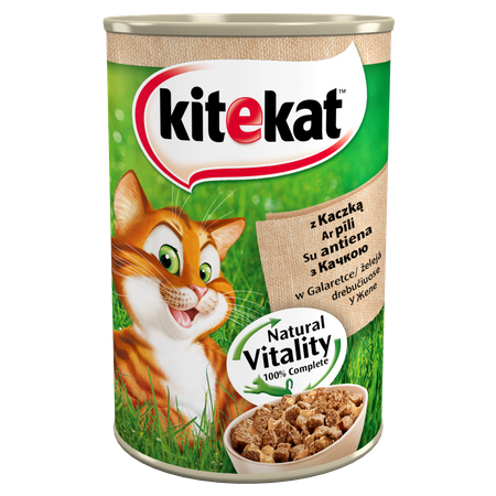 Kitekat /puszka/ z Kaczką /400g/