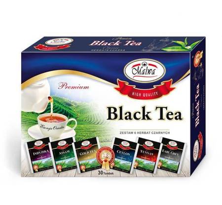 Malwa Tea Herb. Black Bombonierka /szt/