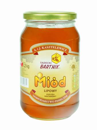 Miód lipowy Bartnik 1200g