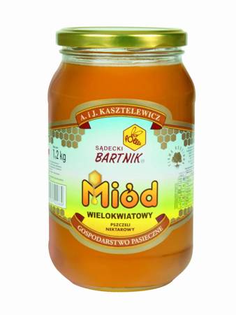 Miód wielokwiatowy Bartnik 1200g