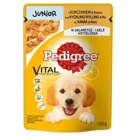 Pedigree Sasz. Junior /100g/