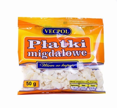 Płatki migdałowe VECPOL 50g