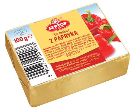 Ser Topiony Sertop z Papryką 100g