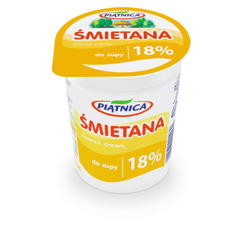 Śmietana Piątnica 18% 400g