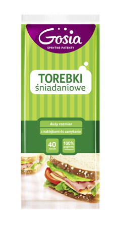 Torebki Śniadaniowe /40szt/ /223/