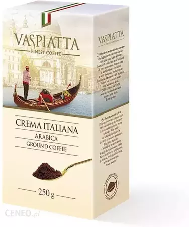 VASPIATA  Kawa mielona Crema Italiana  250g