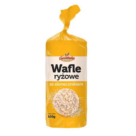 Wafle Ryżowe ze Słonecznikiem 100g