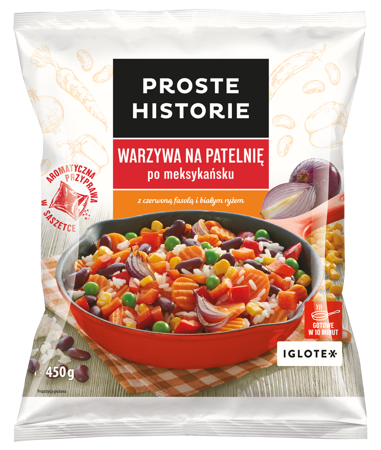 Warzywa na patelnię po meks. PROSTE HIST. 450g