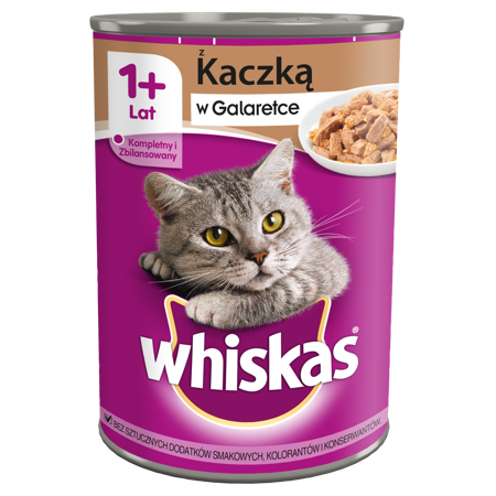 Whiskas /puszka/ Kaczka  March. /400g/