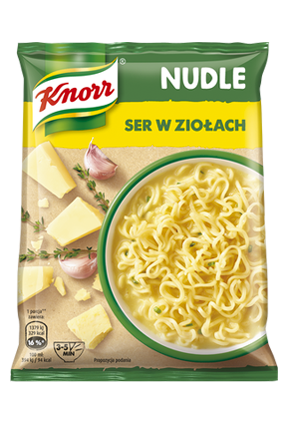 Zupa Nudle Ser w Ziołach Błysk. 61g